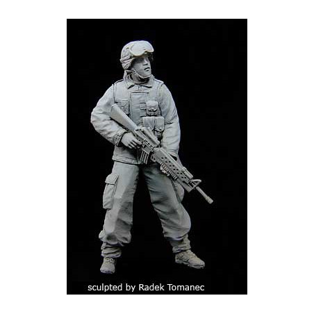 Figurine Black Dog US soldier team op. Freedom iraq 1/35