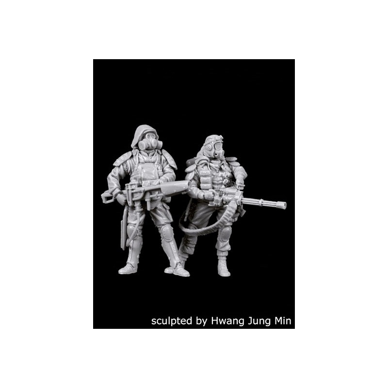 Set 2 figurines Black Dog Stalker set "Grinder & Exterminator" 1/35