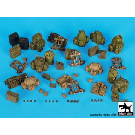 Set Black Dog US Army (Vietnam) equipment accessories set 1/35