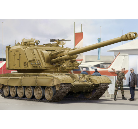 Hobby Boss maquette GCT 155mm AU-F1 SPH Based on T-72 1:35