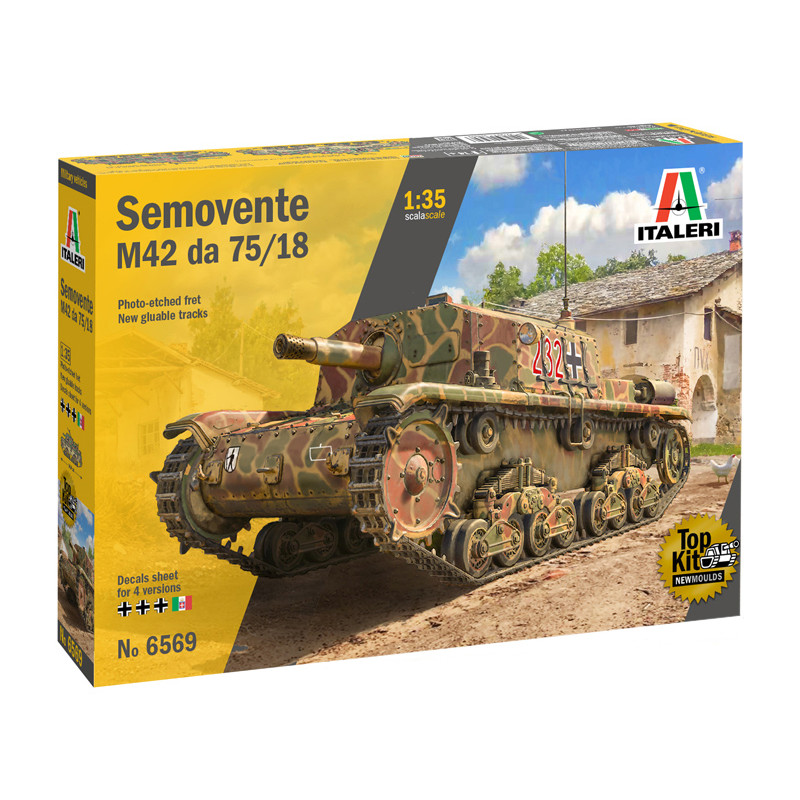 Italeri Maquette Semovente M42 da75/18 1:35