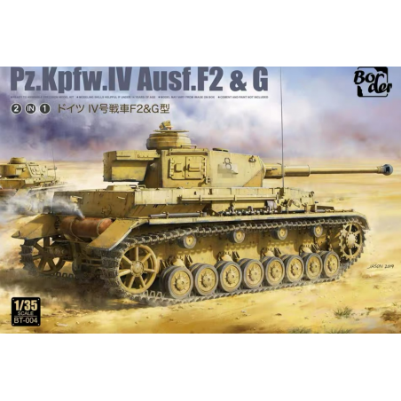 Border Maquette Pz.Kpfw.IV Ausf.F2 & G 1:35