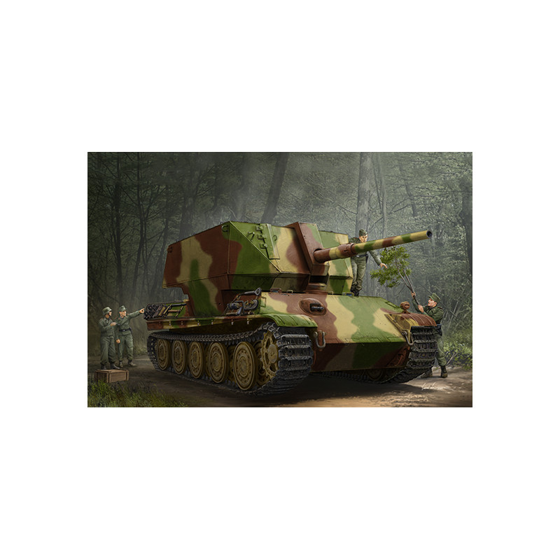 Trumpeter Maquette Flakpanther w/8.8cm Flak 41 1:35 Trumpeter Maquette Flakpanther w/8.8cm Flak 41 1:35