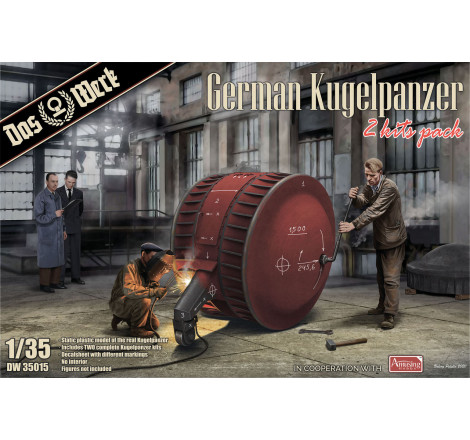 Das Werk Maquette German Kugelpanzer (x2 kits) 1:35