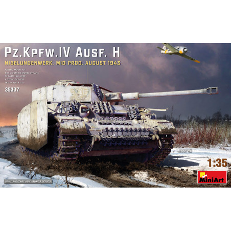 MiniArt maquette Pz.Kpfw.IV Ausf. H Août 1943 1:35