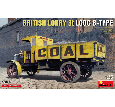 MiniArt maquette British Lorry 3t LGOC B-type 1:35