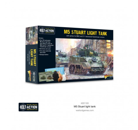 Bolt Action - Char M5 Stuart aupetitbunker reims