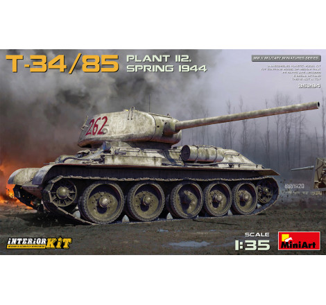 MiniArt maquette T-34/85 Pant 112. été 1944 1:35