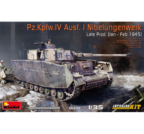 MiniArt Pz.Kpfw.IV Ausf.J Nibelungenwerk (late prod 1945) 1:35