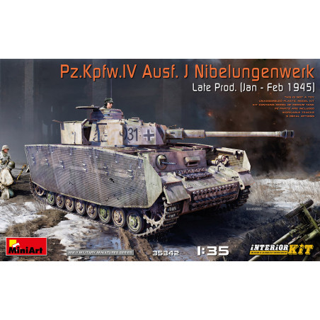 MiniArt Pz.Kpfw.IV Ausf.J Nibelungenwerk (late prod 1945) 1:35