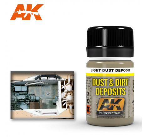 Peinture enamel AK4062 Light Dust Deposit 35ml