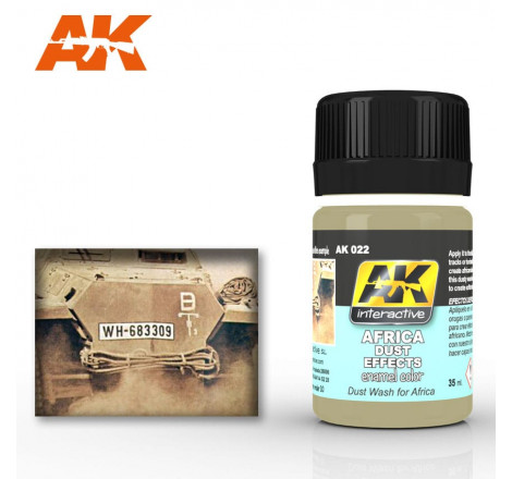 Peinture enamel AK022 Africa Dust Effects 35ml