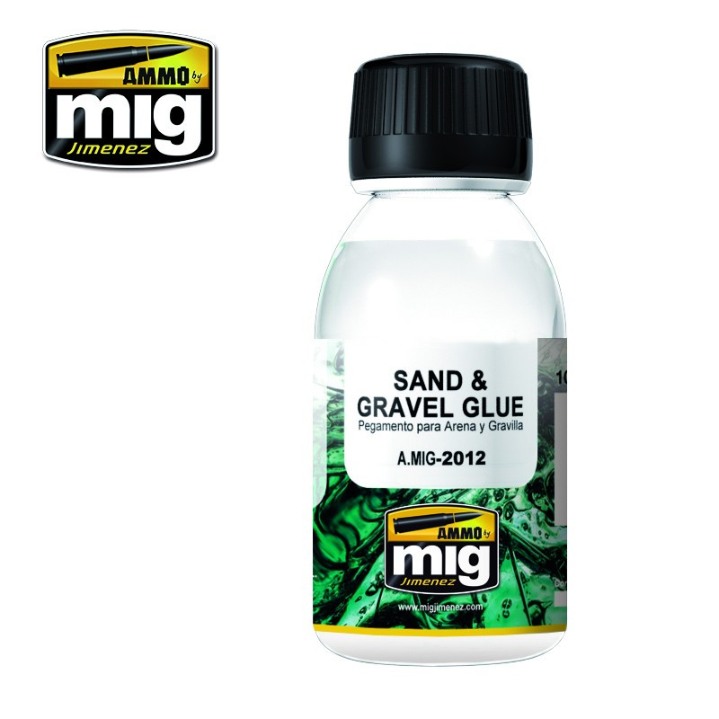 Sand & Gravel Glue Ammo MIG-2012