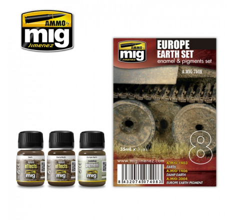 Europe Earth Set Ammo Mig AMIG-7408