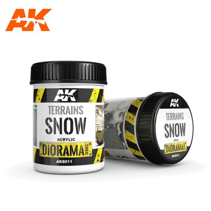AK® Diorama Series Terrains Snow  référence AK8011