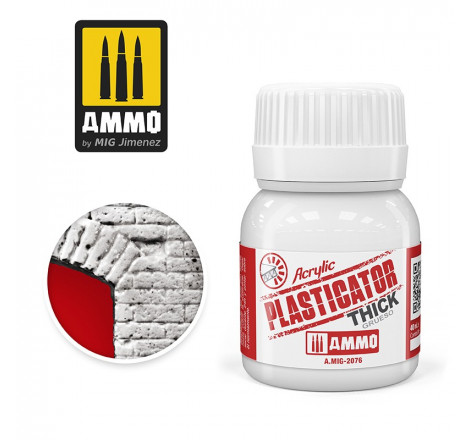 Produit acrylique Plasticator épais Ammo Mig AMIG-2076