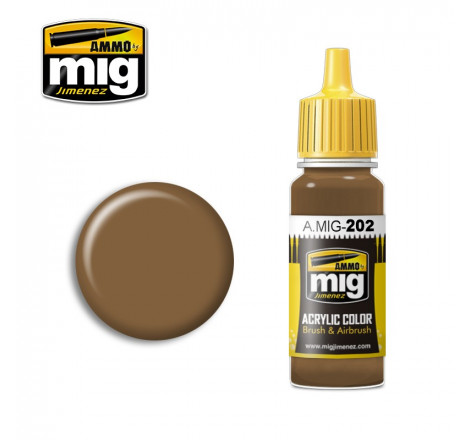 Peinture acrylique Ammo FS 30219 Tan A.MIG-0202