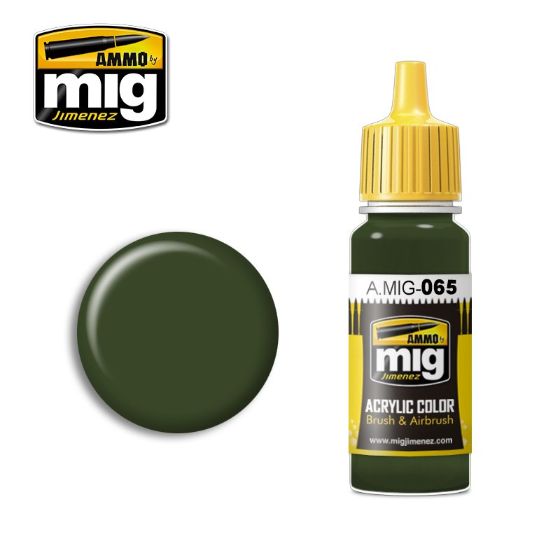 Peinture acrylique Ammo Forest Green A.MIG-0065