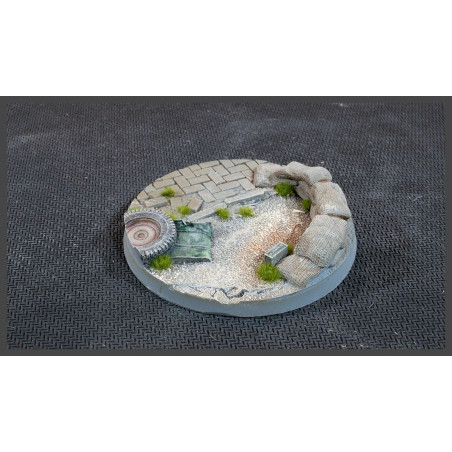 Socle GamersGrass Urban Warfare, Rond 60mm (x2) aupetitbunker reims