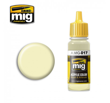 Ammo® Peinture acrylique RAL 9001 Cremeweiss A.MIG-0017