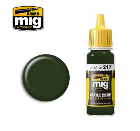 Peinture acrylique Ammo Green Slate (RLM 02) A.MIG-0217