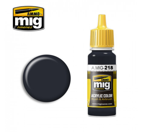 Peinture acrylique Ammo RLM 66 Schwartzgrau A.MIG-0218