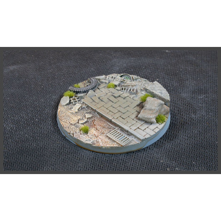 Socle GamersGrass Urban Warfare, Rond 60mm (x2) aupetitbunker reims