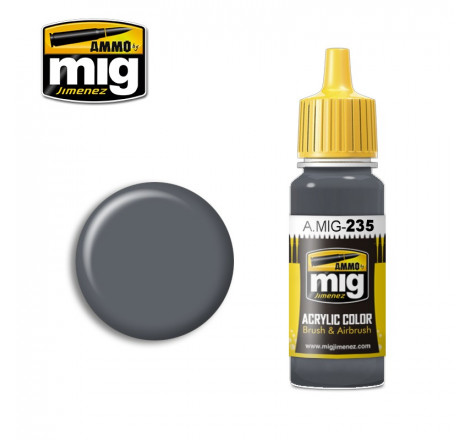 Peinture acrylique Ammo Dark Grey AMT-12 A.MIG-0235 FS-36152