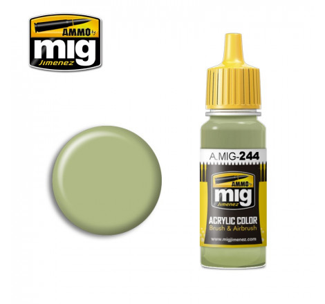 Peinture acrylique Ammo Duck Egg Green (BS 216) A.MIG-0244