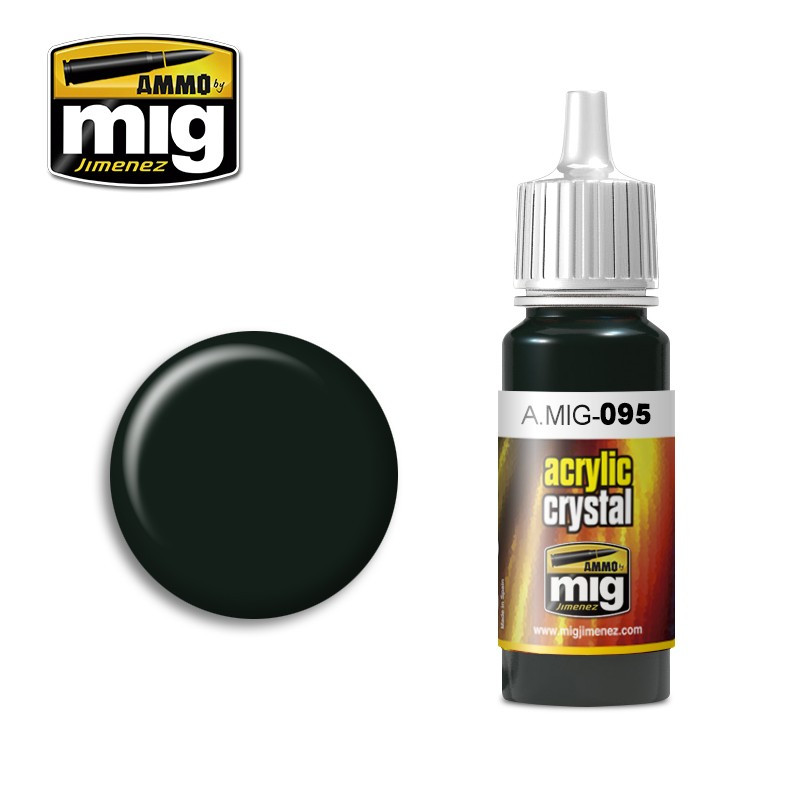 Peinture acrylique Ammo Crystal Smoke A.MIG-0095