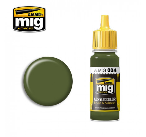 Ammo® Peinture acrylique RAL 6011 B Resedagrün A.MIG-0004