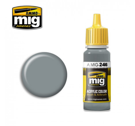 Peinture acrylique Ammo Medium Sea Grey (BS 637) A.MIG-0246