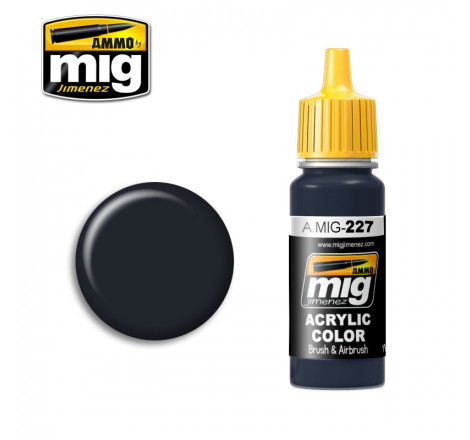 Peinture acrylique Ammo FS 25042 Sea Blue (ANA 606) A.MIG-0227