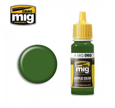 Peinture acrylique Ammo Pale Green A.MIG-0060