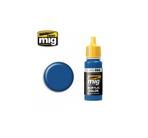 Peinture acrylique Ammo Blue RAL 5019 A.MIG-0086