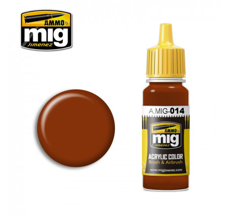 Ammo® Peinture acrylique RAL 8012 Rotbraun A.MIG-0014