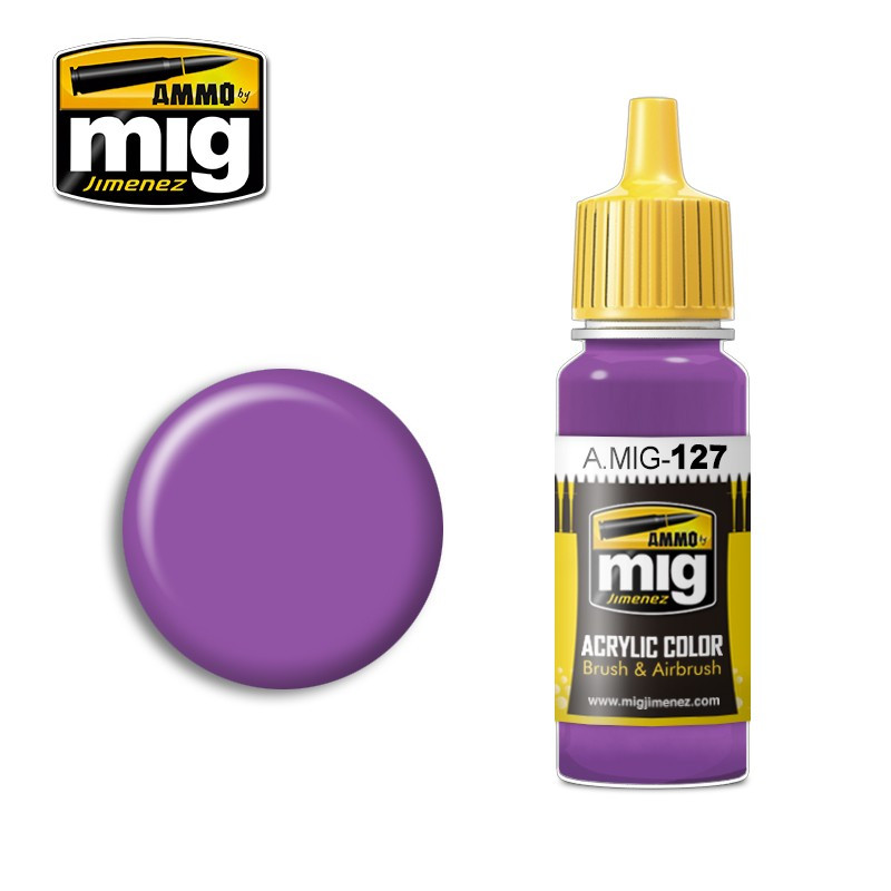 Peinture acrylique Ammo Purple A.MIG-0127