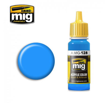 Peinture acrylique Ammo Cyan A.MIG-0128