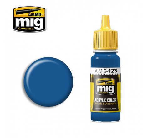 Peinture acrylique Ammo Marine Blue A.MIG-0123