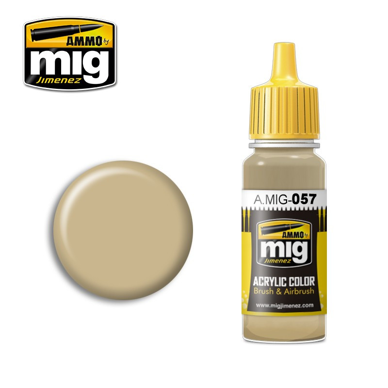 Peinture acrylique Ammo Yellow Grey A.MIG-0057