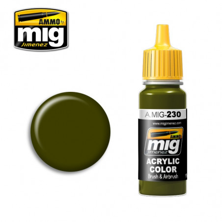 Peinture acrylique Ammo RLM 82 Camo Green A.MIG-0230