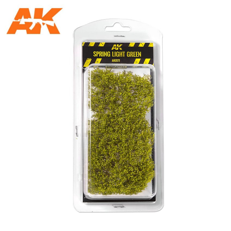 Diorama Series - Arbustes / buissons vert clair printemps 1:35 (75/90mm) AK8171