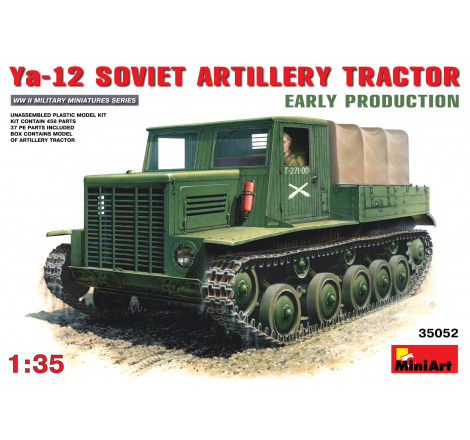 MiniArt Ya-12 Soviet Artillery Tractor (early production) 1:35