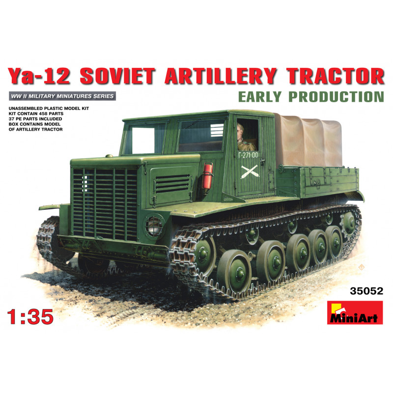 MiniArt Ya-12 Soviet Artillery Tractor (early production) 1:35