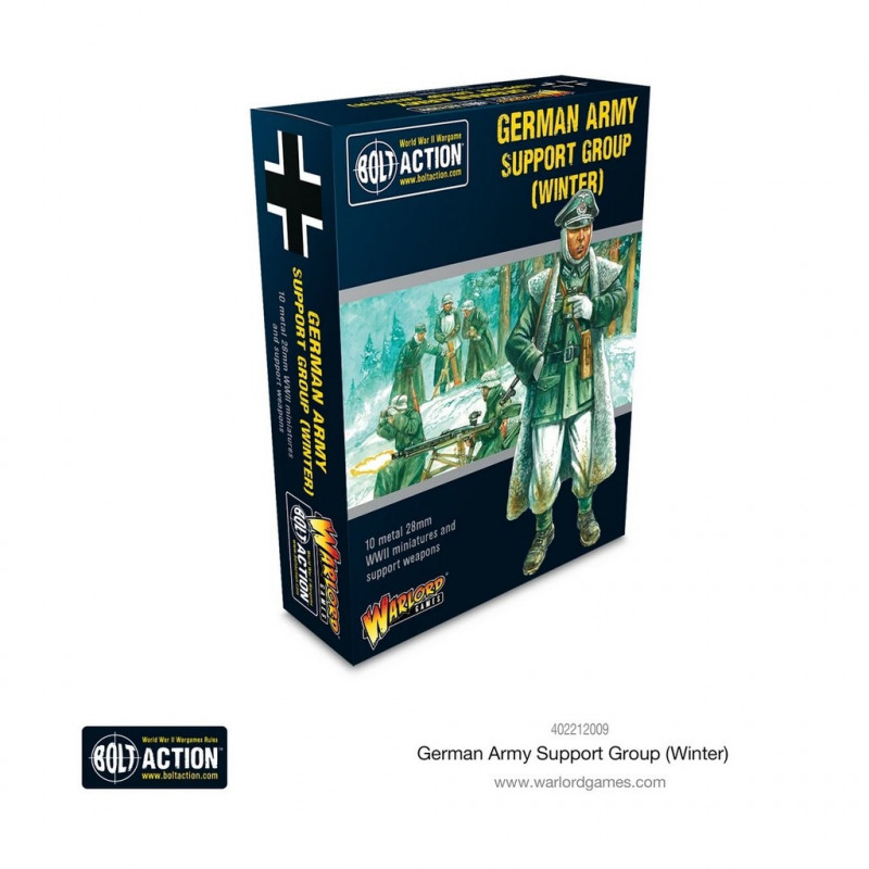 Warlord Games® Bolt Action German Army (Winter) Support Group référence 402212009.