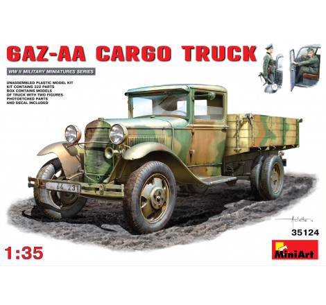 MiniArt Gaz-AA Cargo Truck 1:35 échelle 35124