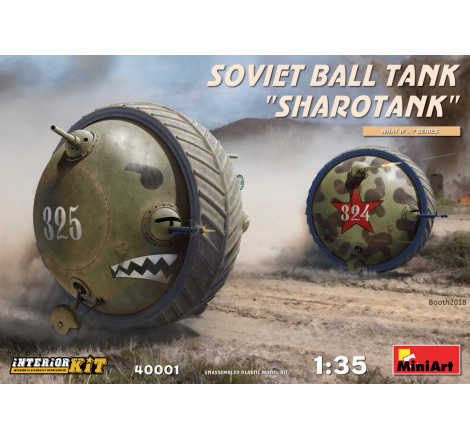 MiniArt Soviet Ball Tank "Sharotank" 1:35 référence 40001