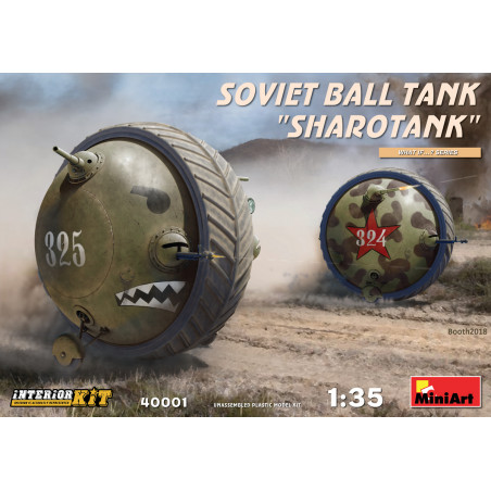 MiniArt Soviet Ball Tank "Sharotank" 1:35 référence 40001