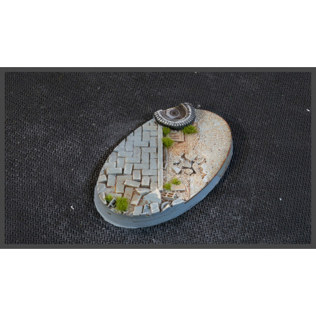 Socle GamersGrass Urban Warfare, ovale 75mm (x3)