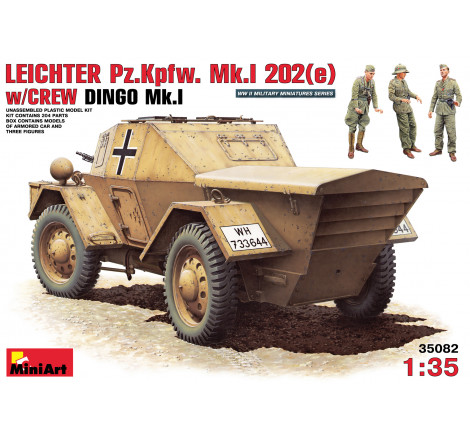 MiniArt Leichter Pz.Kpfw. MK1 202(e) Dingo MK1 1:35 référence 35082